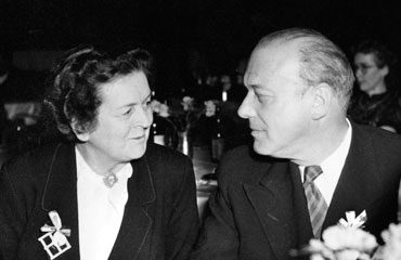 Fotografia Amelia ed Ernst Göhner, 1952