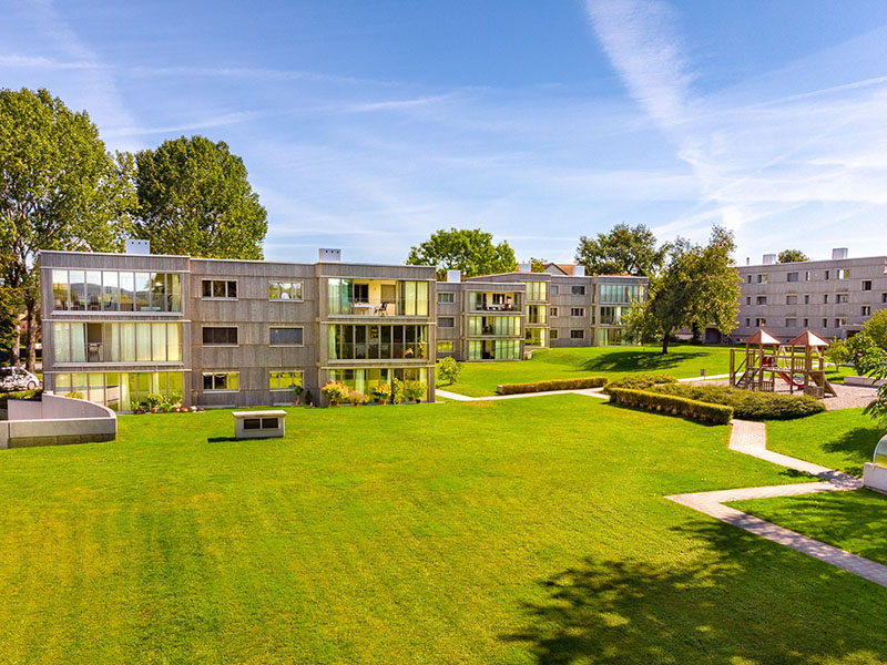 Photographie Complexe résidentiel im Langacher, Greifensee