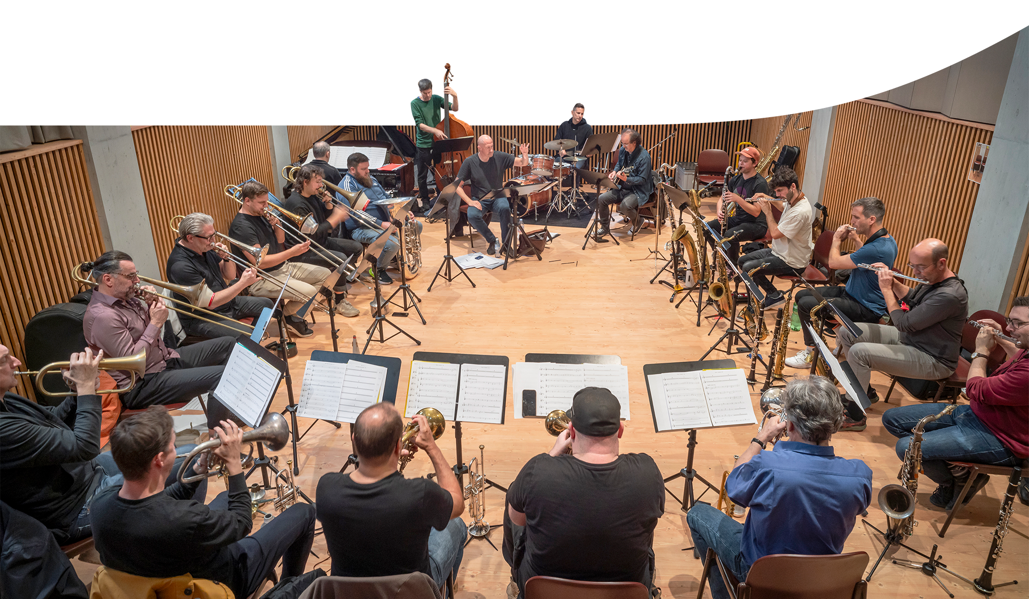 Photographie du Zurich Jazz Orchestra au Jazzhaus