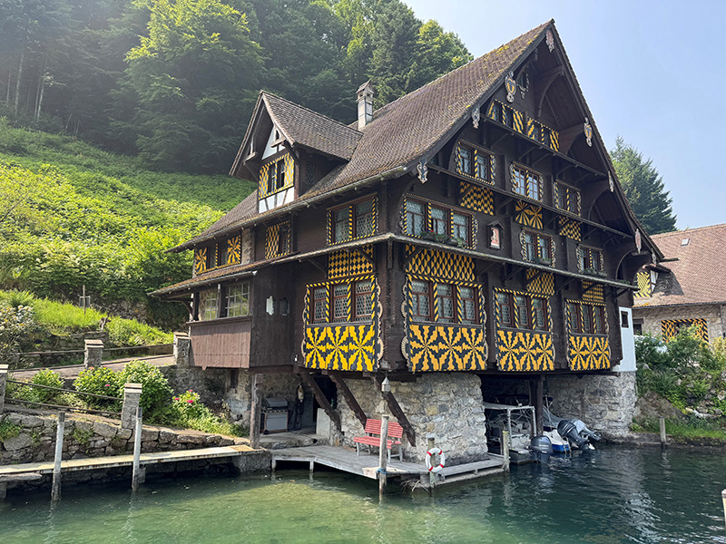 Photographie de la maison Haus zur Treib, classée monument historique