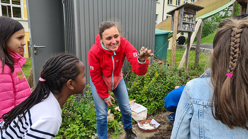 Photographie d'une formation sur le thème de la culture maraîchère